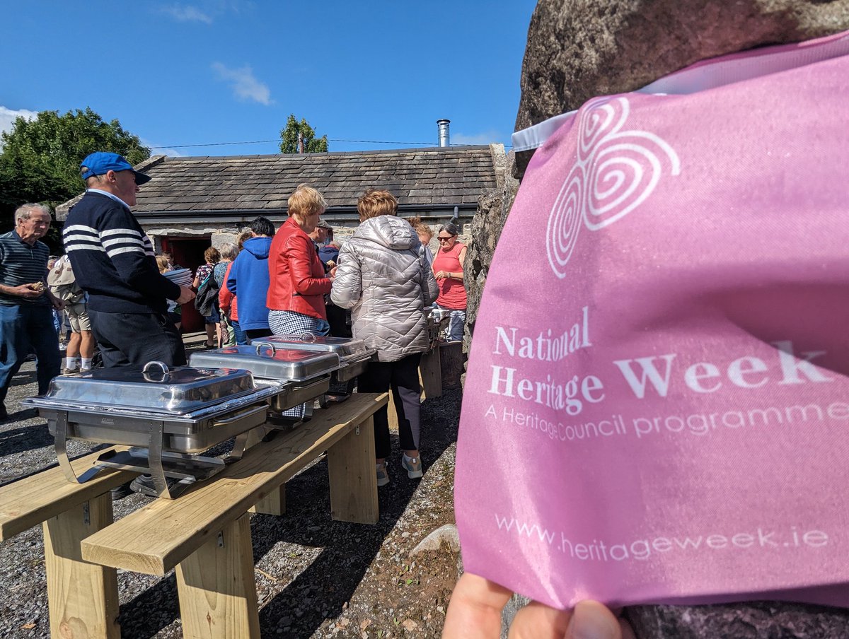 clarememories's tweet photo. Wonderful turnout today to our #Heritageweek2023 event in Jigs Forge! Many thanks to owners Moira and Anthony Roughan, volunteer Cuairteoirí Geraldine &amp; Leonard and all the attendees 👍 event made possible by funding through @ClareCoCo and the @CreativeIreland Fund https://t.co/EQMT5mcWJs