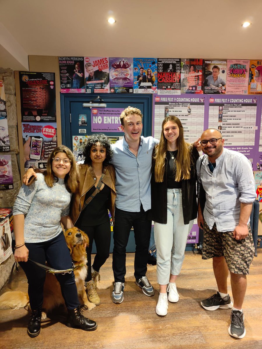Zein Al Maha Oweis (Zee) (@zeinalmaha94) on Twitter photo Cracking evening with <a href="/HonourableTom/">Tom Houghton</a>!
Left my friends and I in tears! So go watch his show at the <a href="/edfringe/">Edinburgh Festival Fringe</a>!
<a href="/Chariricha/">Richa Singh</a> <a href="/FayeADavies/">Faye Davies</a> Cracking evening with <a href="/HonourableTom/">Tom Houghton</a>!
Left my friends and I in tears! So go watch his show at the <a href="/edfringe/">Edinburgh Festival Fringe</a>!
<a href="/Chariricha/">Richa Singh</a> <a href="/FayeADavies/">Faye Davies</a>