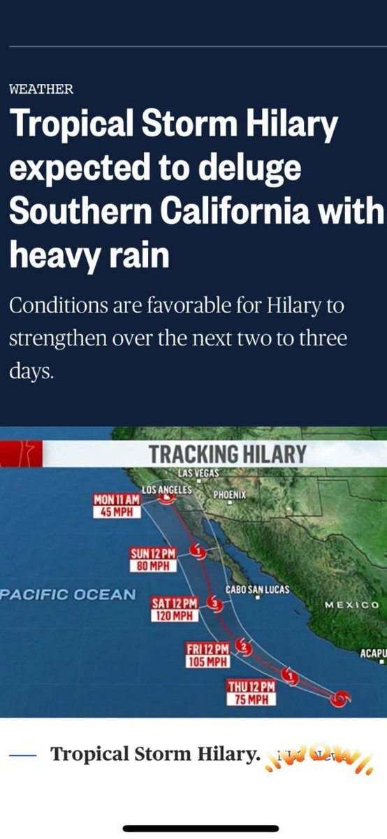 jonathankenny90's tweet photo. Hillary hits Los Angeles head-on, ruining my weekend plans😩😩 https://t.co/zYScW3hBZX