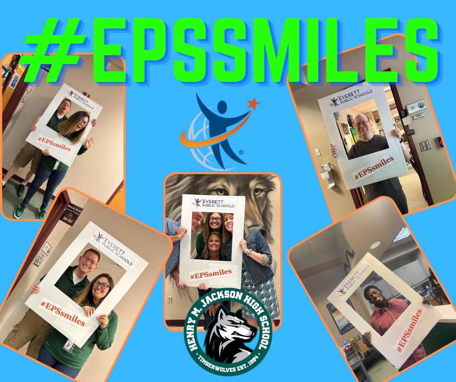 HMJacksonHS's tweet photo. @HMJacksonHS Wants to challenge @EPS_CascadeHS &amp; @EPS_EverettHS to see who has the most #EPSsmiles for the 2️⃣3️⃣➖2️⃣4️⃣ ‼️ Let’s 👀 our @EverettSchools  S🧡I💙R🧡I💙T🧡‼️ @EPS_NorthMS @EPS_EvergreenMS @GatewayMS_EPS @heatherwoodhaw1 @EEisenhowerms Join us to celebrate the new SY‼️ https://t.co/sf7BPQJ5hq