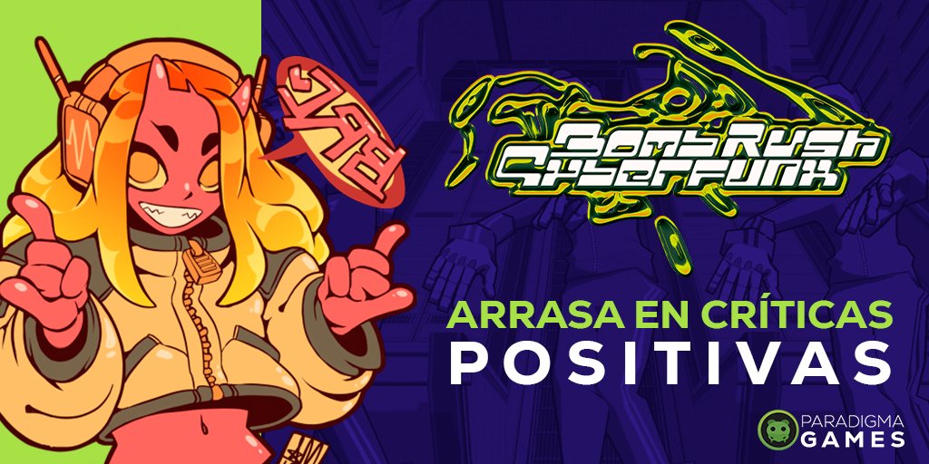 ParadigmaGames's tweet image. Bomb rush cyberfunk arrasa en criticas positivas tras su lanzamiento.  

El juego inspirado en Jet set radio, esta siendo declarado muchos por fans del titulo de sega, como una merecida &quot;secuela&quot; espiritual.

 #noticiasgamers #somosgamers