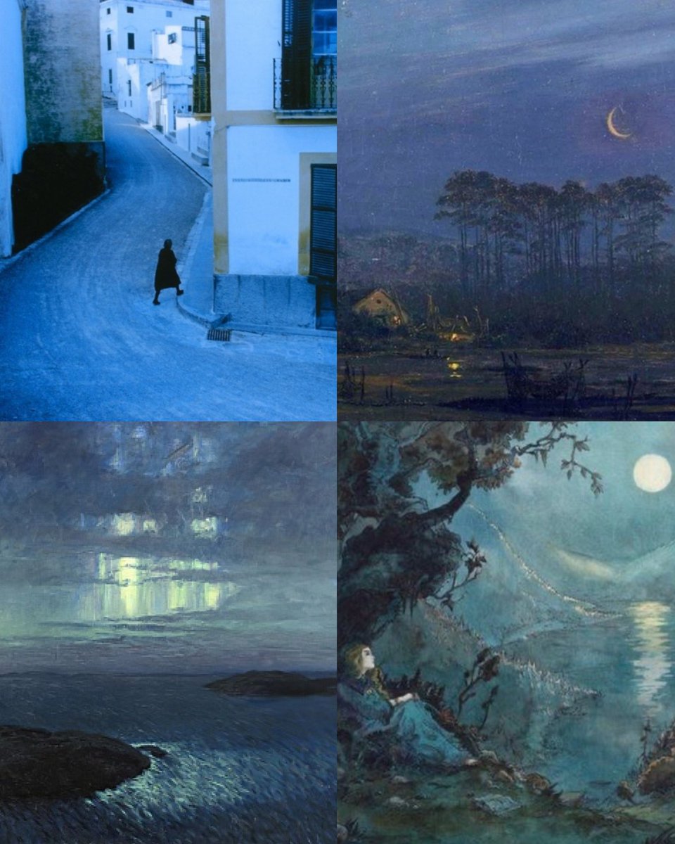 night aesthetics — in art