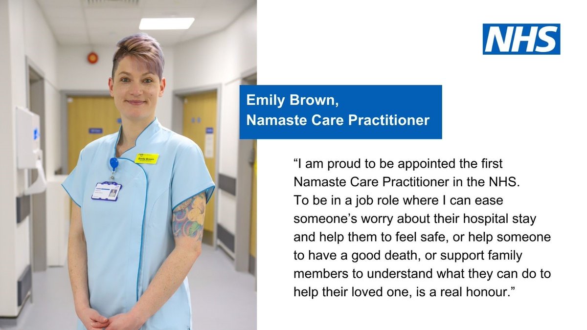 Have you ever thought about a career that can change lives? The NHS offers a wide range of roles.
Emily works as Namaste Care Practitioner providing a holistic approach to care for people living with advance dementia or who are dying. Search ‘NHS Careers’ today.
#gcse2023 #medway