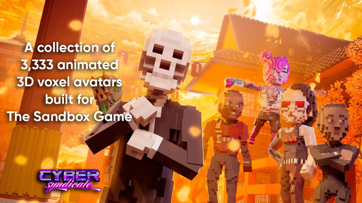 cybersyndicate0's tweet photo. 🎉GIVEAWAY ANNOUNCEMENT🎉
🎮We're partnering with @TheSandboxGame to offer an exciting NFT giveaway for our upcoming mint! Participate for a chance to win an exclusive Cyber Syndicate 3D avatar that you can use to explore in the Sandbox game!

Winners will be airdropped their avatars when the mint happens on August 26th!

To Enter:
1️⃣ Follow @cybersyndicate0 & @TheSandboxGame
2️⃣💙&♻️this post
3️⃣ Join the discord https://t.co/wcldYvkGJm

Good luck, adventurers! Winner chosen in the next 3 days...
#Giveaway #NFT #CyberSyndicate #web3 #TheSandbox