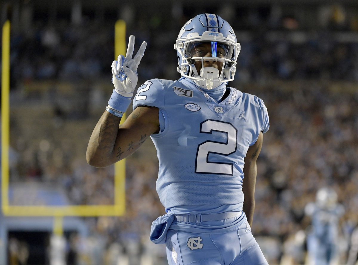micahmatthews22's tweet photo. I am extremely blessed and very honored to receive another offer from the University of North Carolina ! @UNCFootball @CoachGalloway7  @CoachMackBrown  @taknightsfball @WillVapreps @VTCody @247recruiting @MohrRecruiting @On3Recruits @RivalsFriedman 🩵🤍#Goheels https://t.co/FiIzvAxdTn