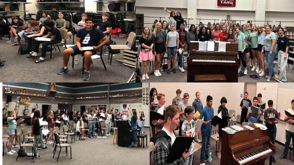 TomballHSChoir's tweet photo. THS and TMHS Choirs hosting the TISD District Workshop. Great way to start the year! @TISDTHS @FineArtsTomball https://t.co/ZWlc9bWB1g