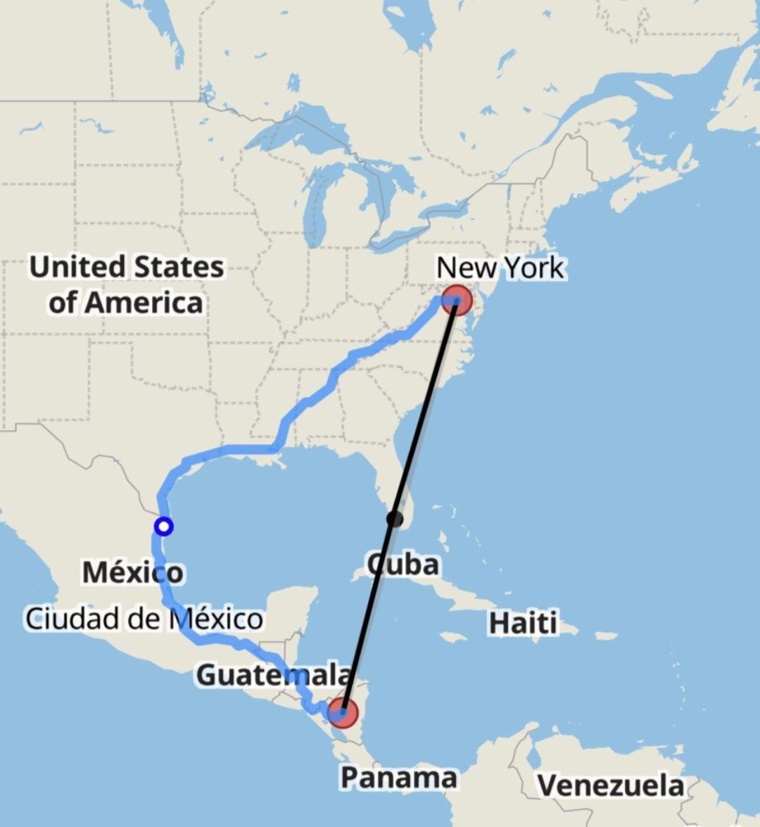 Zlatti_71's tweet photo. ⚡Nicaraguan President Daniel Ortega signed a decree allowing the construction of Russian military bases in the country and the deployment of cruise missiles.

P.S. Distance to Washington is about 3,000 km by air. https://t.co/ofz61nB6He