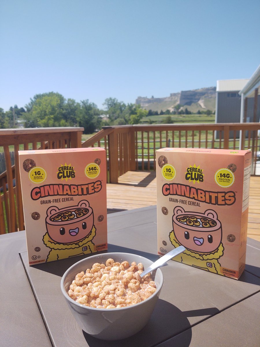 Saturday mornings never looked this good!!  🌞🥣👀

HUGE shout out to <a href="/cerealclubnft/">Cereal Club</a> for delivering a healthy and great tasting cereal!  💪🏽🥣💗