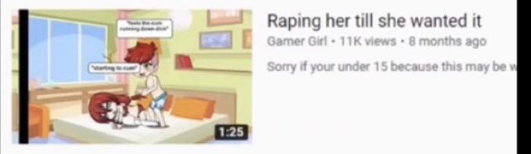 Bad Youtube content tweet media