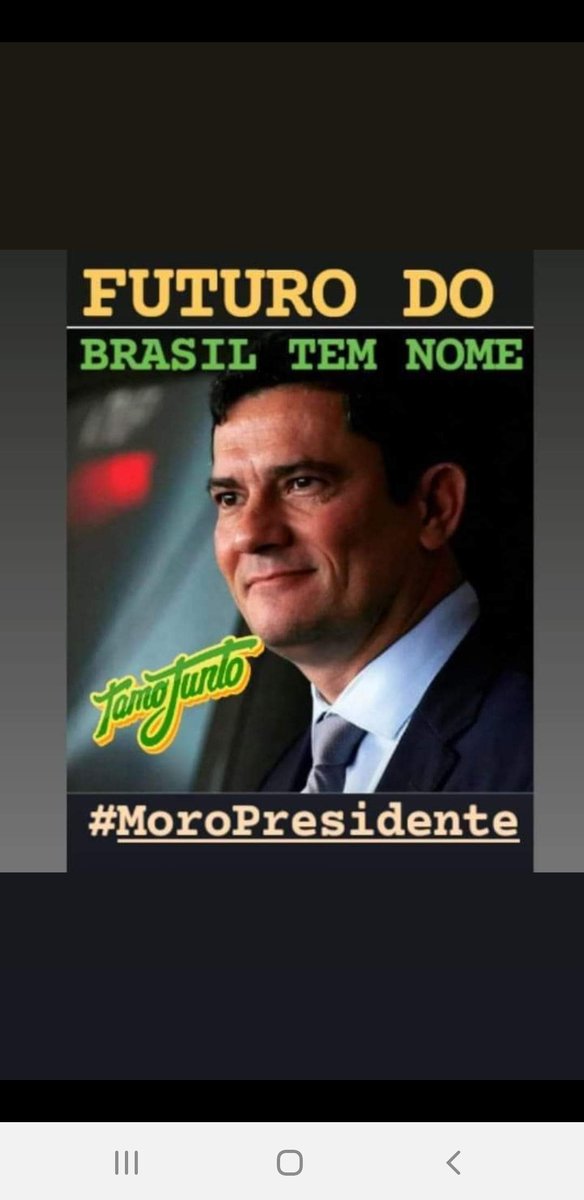 neuza ortiz🔰Ⓜ️💙🇧🇷 (@neuzaortiz) on Twitter photo Somente <a href="/SF_Moro/">Sergio Moro</a> tem condições morais, competência, coragem e determinação para mudar os rumos do Brasil, que está no fundo do poço. Somente <a href="/SF_Moro/">Sergio Moro</a> tem condições morais, competência, coragem e determinação para mudar os rumos do Brasil, que está no fundo do poço.