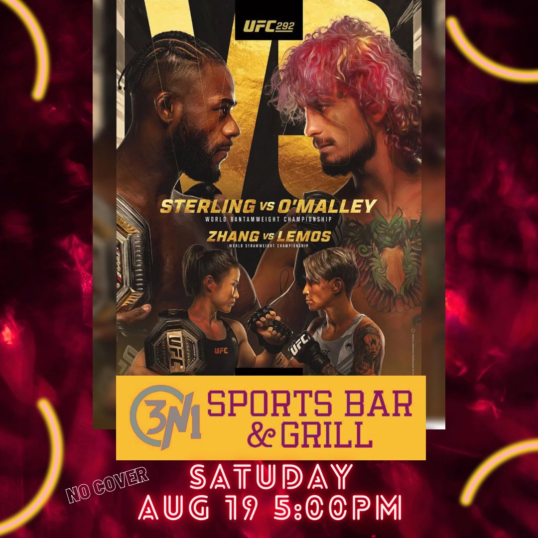 UFC 292. Fight Night. No cover. #ufc #fightnight #mma #bestsportsbarever #chulavista #eastlakechulavista