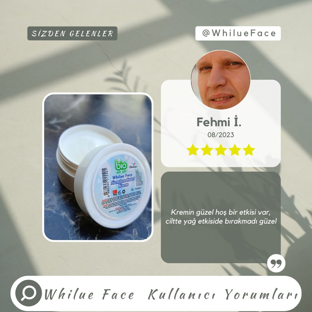 WhilueFace's tweet photo. Kalitenin Ve Doğallığın Cildinize Yansıması 🌿💫

#biohayhay #whilueface #nemlendiricikrem https://t.co/9PbO2GNnaK