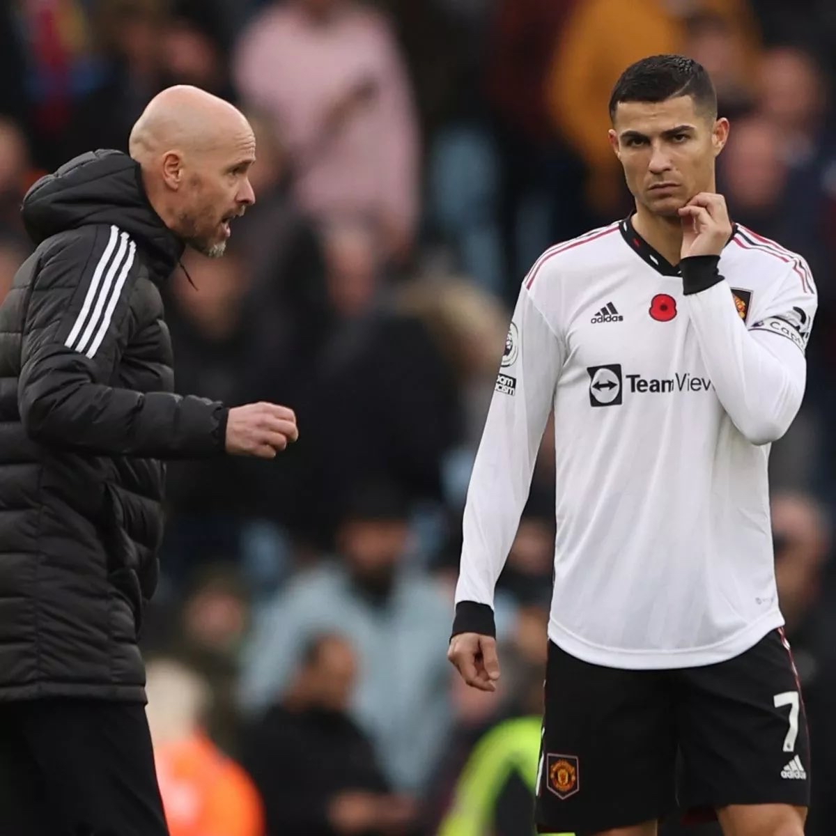 TeamCRonaldo's tweet photo. ‼️@piersmorgan | “At some point, United fans will wake up from their collective deluded coma and realise Ronaldo was 💯 right about Ten Hag.” 👀 https://t.co/2dOuLIMWvX