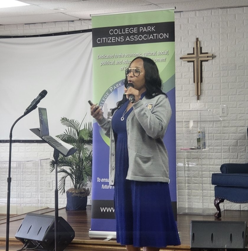 jasonjstamper's tweet photo. What an awesome time this morning joining with @KimberlyRDove @KGregory79 &amp; @dr_otway to speak w/the College Park Citizens Association about the great things happening in @FultonCoSchools I'm so excited to be a part of this life changing work! #FultonSchoolsUnited @FCSSuptLooney https://t.co/WLH7NOLoBc