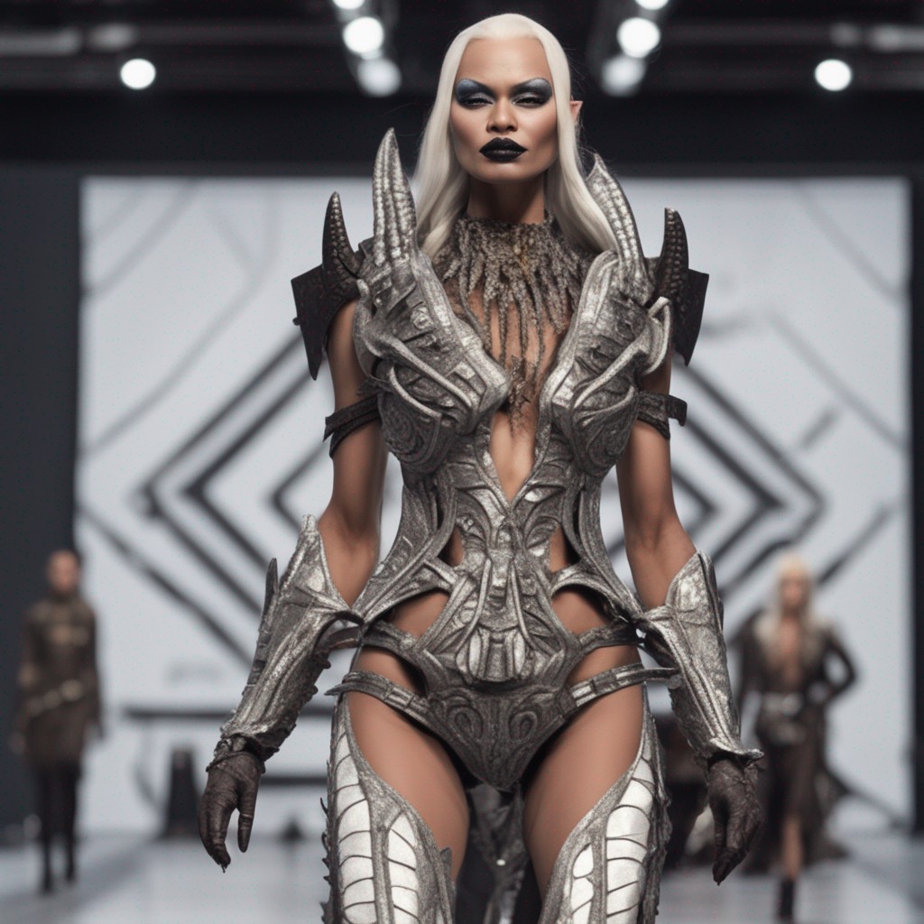 FLDiGiTaL972's tweet photo. Went to the weirdest fashion show last night! 🔥Snuck these pics shhh 📸📷🤫 Klingons are popular 🙀
@StarTrek @klinghonor #fashion #fashionblogger #FashionModel #FashionPhotography #AI #AIModels #SDXL #scifiart #SCIF2023 #Space #AI #AIArtwork #runway #NewYorkCity #Aliens https://t.co/s3qZ9Mp7UO
