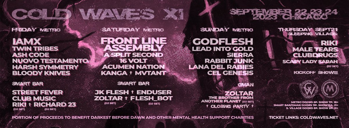 ssexxat's tweet photo. My band (bloody knives) is playing this next month. https://t.co/PmrC2pgDxE