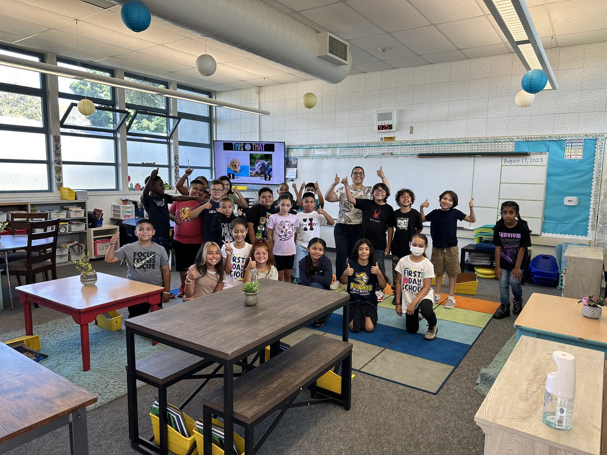 New River Elementary (@newriverknights) on Twitter photo 4th & 5th grade first day of school. Going for gold! 🥳 #NRKnightsPride💙💛 <a href="/nlmusd/">Norwalk-La Mirada Unified School District</a> 4th & 5th grade first day of school. Going for gold! 🥳 #NRKnightsPride💙💛 <a href="/nlmusd/">Norwalk-La Mirada Unified School District</a>
