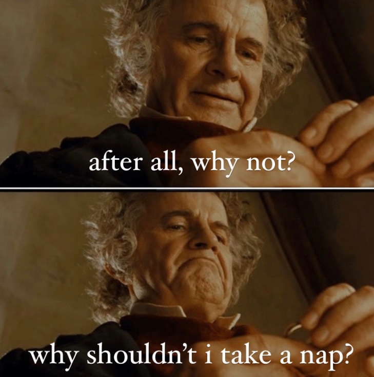 me two hours after waking up