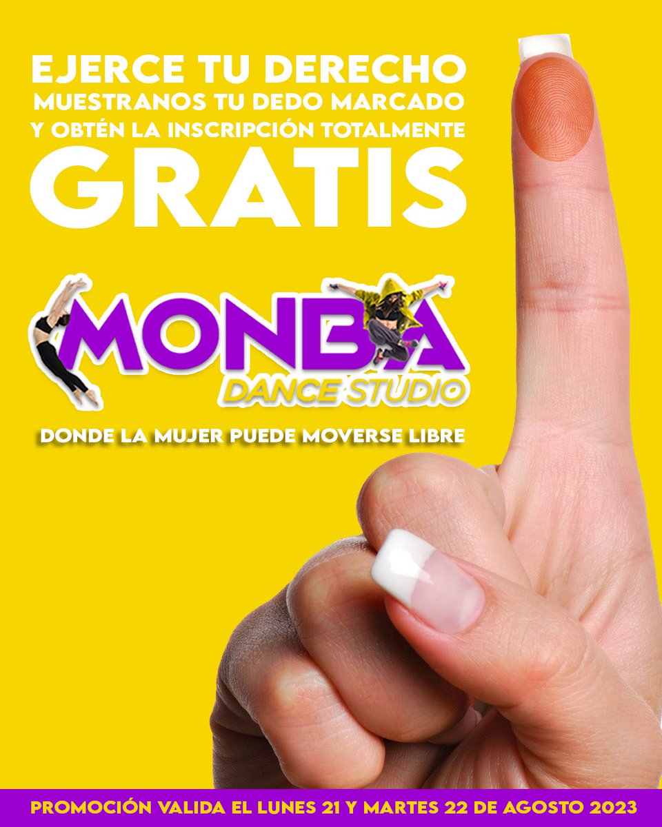 Ealbarpa's tweet photo. @SoyCristianNoe Por si alguien quiere aprender a bailar en #villanueva este lugar está dando la inscripción gratis si muestran el dedo marcado, pilas, sino estoy mal es solo para mujeres https://t.co/ZyXXOWx6KT