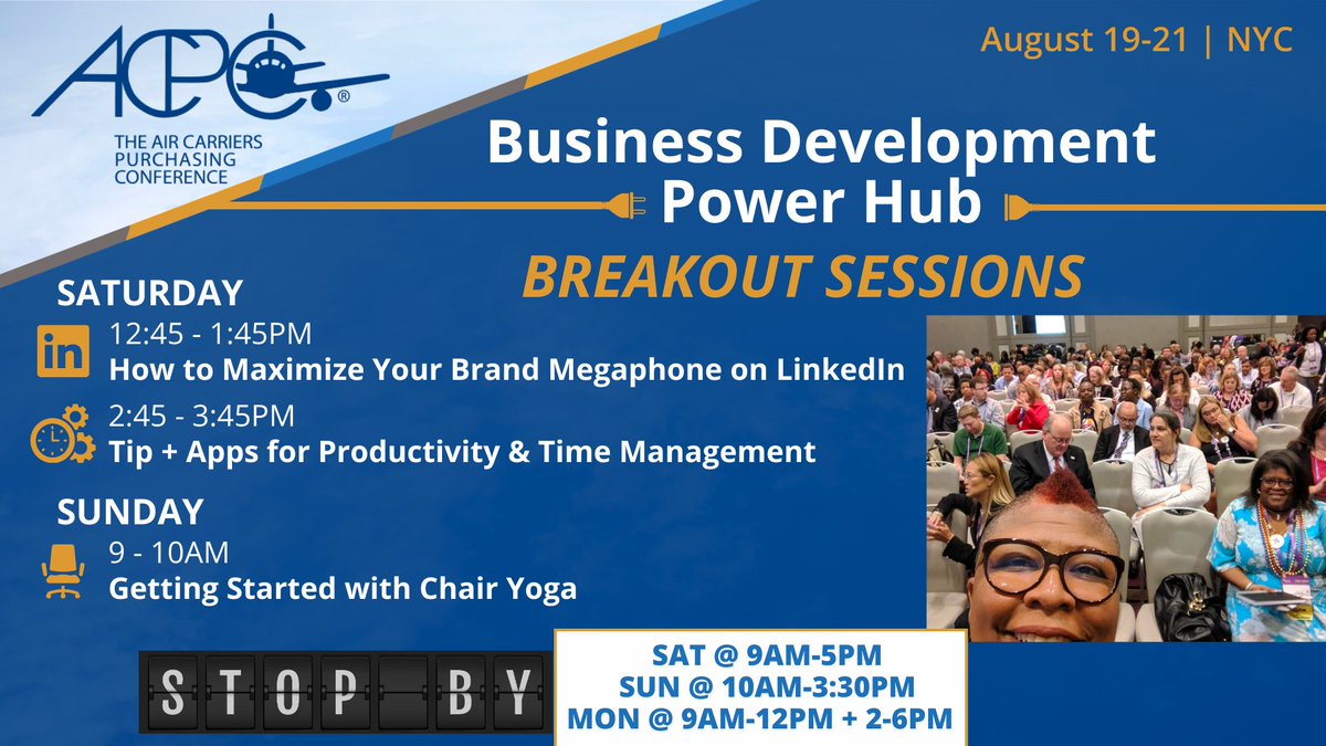 DahliaElGazzar's tweet image. Thanks to everyone who joined our LinkedIn session at #ACPC2023! We&apos;d love to see your LinkedIn profiles, so drop on by. Also stay tuned for our upcoming session, starting shortly!