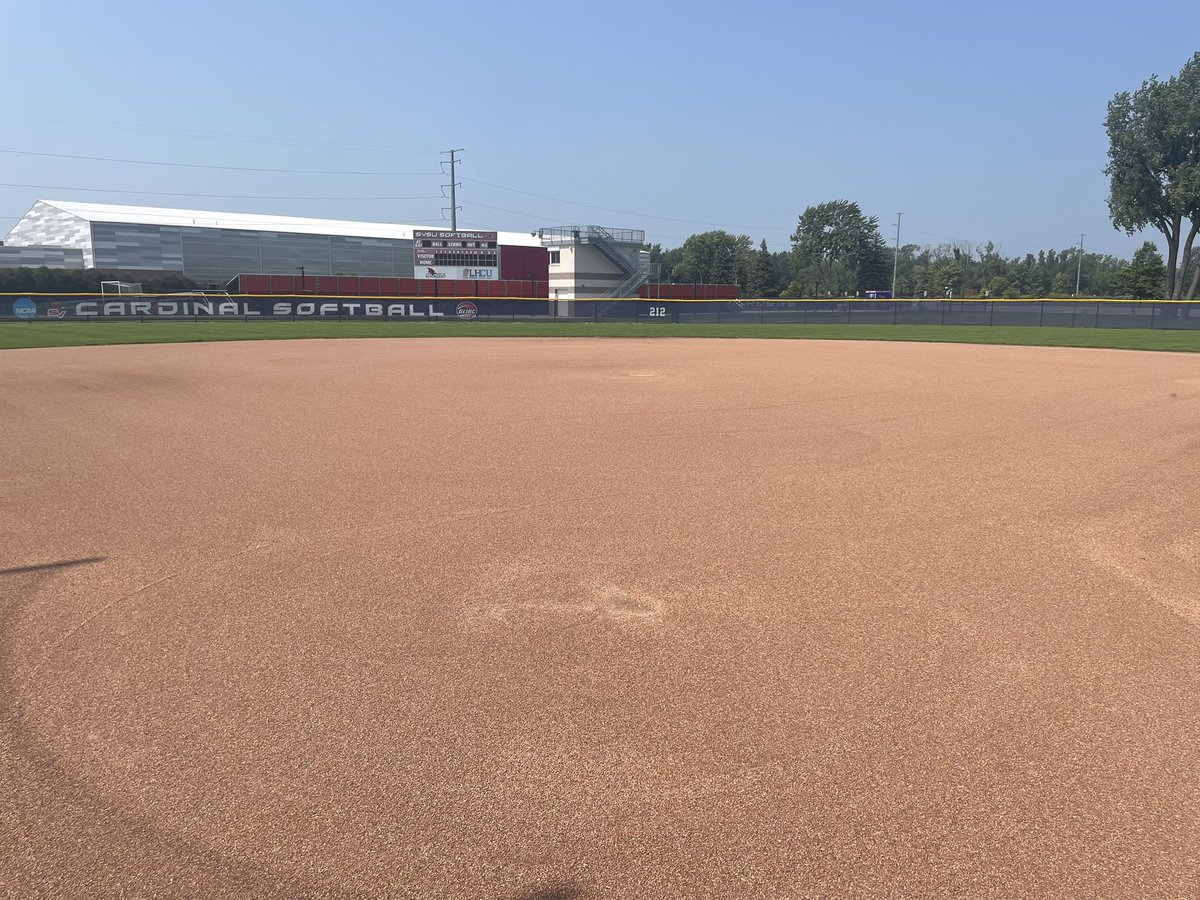 It’s been a long process and we aren’t close to done yet, but thanks to the investment and buy in from our players and staff as well as our grounds and facilities people, we are getting close to getting her up to par. #RaiseTheBar #NotFinished #BeaksUp