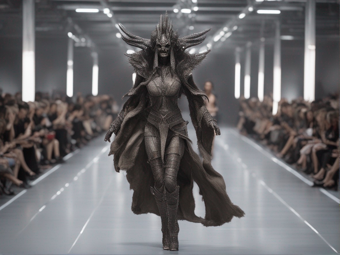 FLDiGiTaL972's tweet photo. Went to the weirdest fashion show last night! 🔥Snuck these pics shhh 📸📷🤫 Klingons are popular 🙀
@StarTrek @klinghonor #fashion #fashionblogger #FashionModel #FashionPhotography #AI #AIModels #SDXL #scifiart #SCIF2023 #Space #AI #AIArtwork #runway #NewYorkCity #Aliens https://t.co/s3qZ9Mp7UO