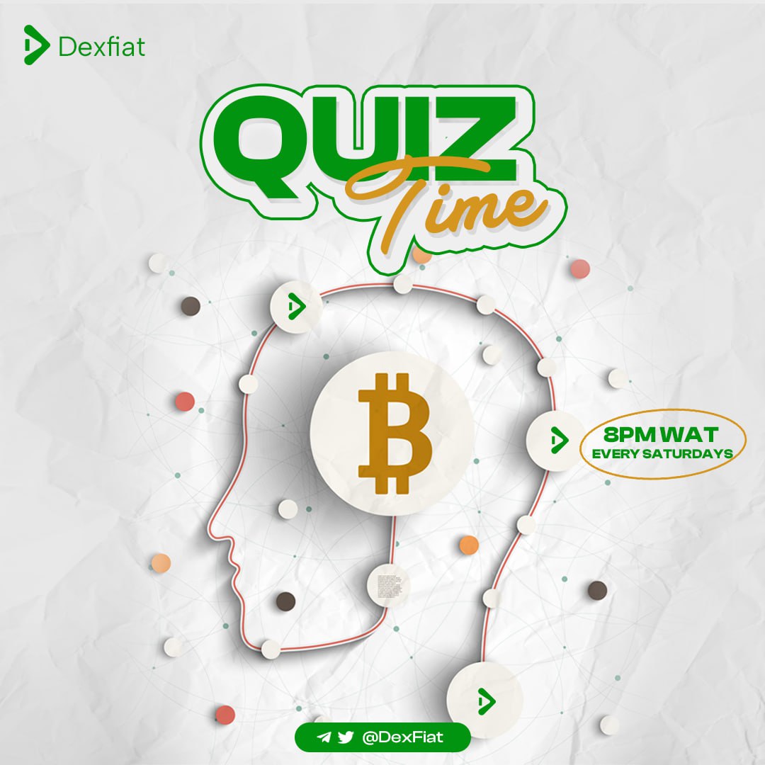 Hey friends, how much do you know about Bitcoin ETFs?

Kindly join us at 8pm (WAT) to show your knowledge and stand a chance to be rewarded for it.
t.me/dexfiatchannel…