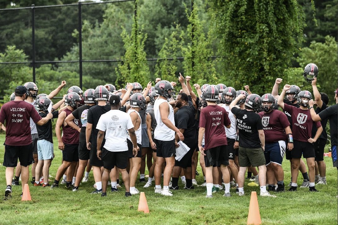 Rstrianese5's tweet photo. #FearlessFastPhysical Great first two days of camp!! @GDRHSFootball https://t.co/9952NEIAwU