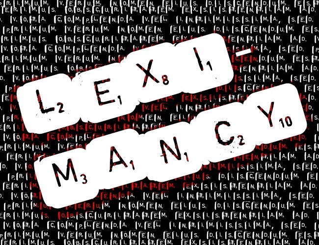 My friend @MostlyLions and I just released a fun little one page TTRPG where you summon an eldritch being using scrabble tiles and maybe destroy the world in the process. Check out Leximancy for free on itch: buttonkin.itch.io/leximancy
