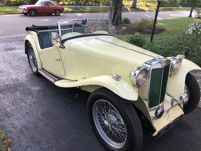 Aaron's 1948 MG TC - MGExp Registry #AutoShrine dlvr.it/SttfJP