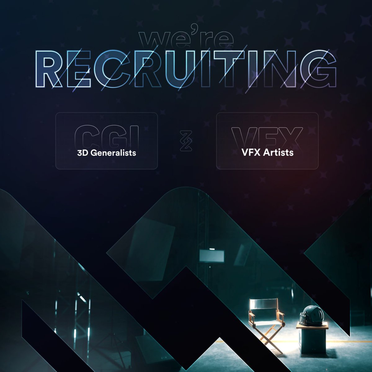 We're hiring for two positions ⤵️

• 3D Generalist
• VFX Artist

If you believe you have what it takes to join our Digital Experiences team, please apply!

Send all applications to studios@moonsworth.com

Full job listing: moonsworth.com/jobs