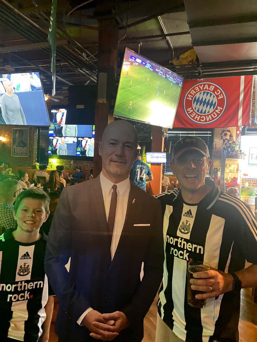 We're back at <a href="/CelticonMarket/">Celtic on Market & OTB</a> let's go #nufc <a href="/milehighmagpies/">Toon Army Denver</a> <a href="/PLinUSA/">Premier League USA</a> #myplmorning