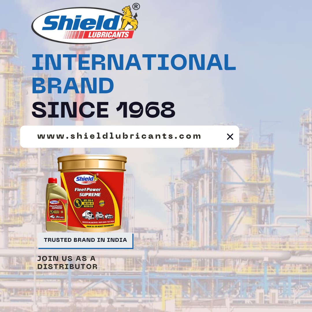 .
#lubricantoil #oilandgas #oilandgasindustry #ShieldLubricant #DistributorshipOpportunity #QualityProducts #follow #distributor #lubricantdistributor #lubricantoilindustries #lubricantdistributors #partner #partnership #development