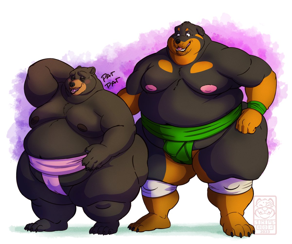 SiriusWakita's tweet photo. Looks like Rosco's got himself a new trainee! https://t.co/6tRKv7VcoX