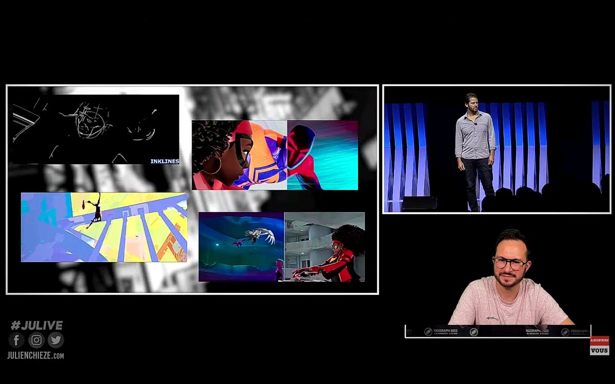 Elwesse1975's tweet photo. #Julive Venez nombreux voir la conférence #SonyCreatorsConference  avec @JulienChieze 
Mike Ford nous parle de l'animé de Spiderman créé par le studio de #SONY
C'est ici ➡️https://t.co/4lDz9nrTri https://t.co/hSekYJnPWL