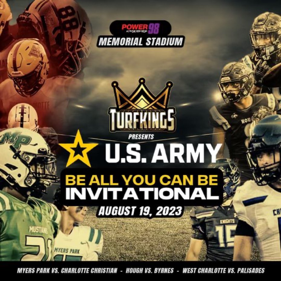 7:00PM- Hough Vs Byrnes
I know they are coming up I-85 let’s make sure we represent and head down I-77 to Memorial Stadium

…inginvitational.hometownticketing.com/embed/event/3?…