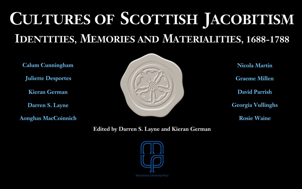 After three years of prep, <a href="/WhiskyHistory/">Dr Kieran German</a> and I are overjoyed to announce that we’ve just signed a contract with <a href="/ManchesterUP/">Manchester University Press</a> for our first edited collection. This will be the inaugural volume in a new MUP/JST #JacobiteStudies series. Coming to a library near you likely in 2025.