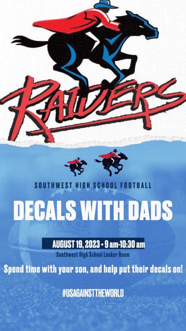 Mr4thAndLong's tweet photo. My Brother @PTanner34 Put The Bat Signal Up That He Needed βMENβ For Decals W/Dads. He DID NOT NEED to Call Me. I Love Him & When You Truly Love Someone YOU SHOW UPβ¦β¦PERIOD!!
Today I Witnessed The Narratives Be Rewritten.
Today Noah Became Apart Of My Tribe.
#UsAgainstTheWorld https://t.co/a4IzmKeKvq