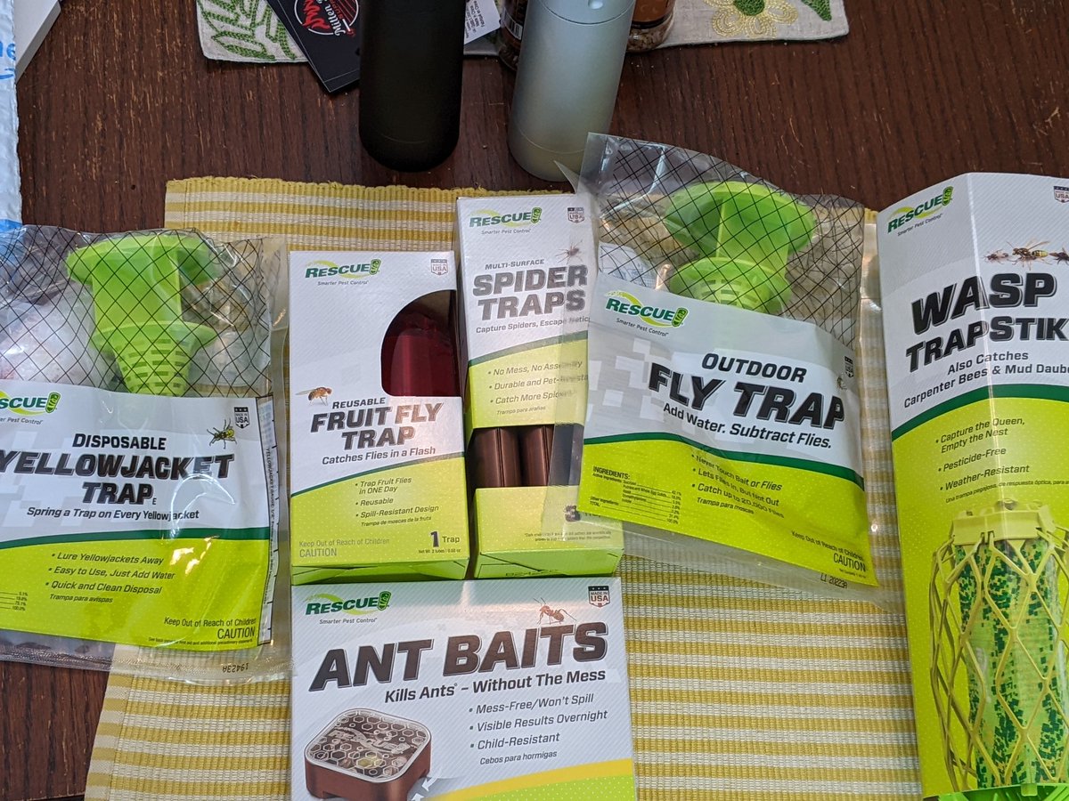 Thank you @LetsdothisBBQ and <a href="/rescue/">RESCUE! Pest Control</a> really appreciate the package!