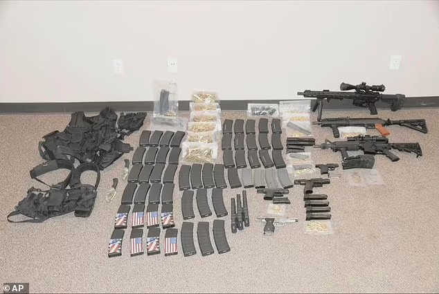 KanekoaTheGreat's tweet photo. Mohamad Barakat, 37, shot Officers Jake Wallin, Andrew Dotas, and Tyler Hawes from about 15 feet away before they could reach for their guns.

In addition to 1,800 rounds, multiple firearms, tactical gear, and a grenade, Barakat also had three canisters of gasoline and two propane tanks filled with Tannerite - a highly explosive material.

Authorities say Barakat, a Syrian asylum seeker who moved to the United States in 2012, was on his way to carry out an attack on the Downtown Fargo Street Fair attended by thousands.