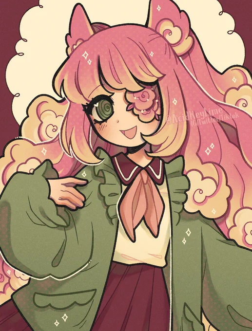 Bryndal looks a bit like strawberry matcha, doesn't she? 