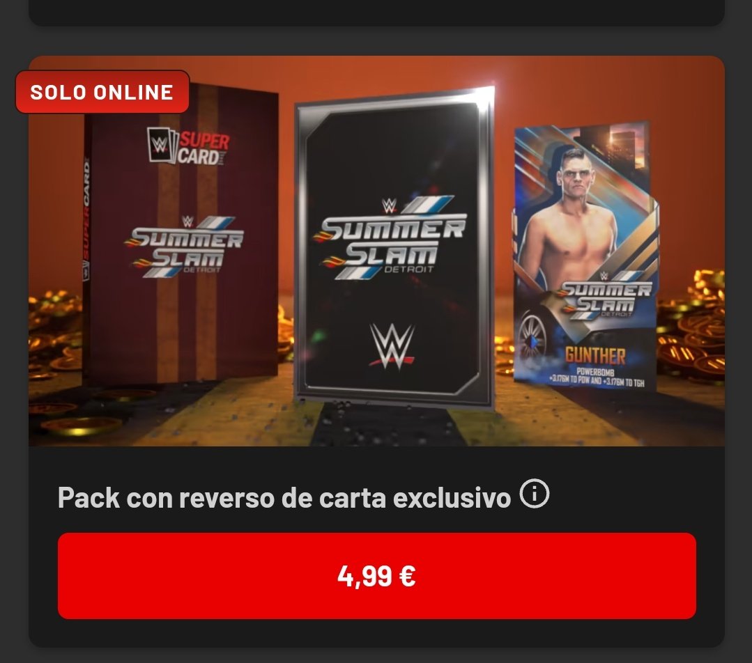 tinothewarrior's tweet photo. 🚨🚨🚨🚨🚨🚨
Entre todos los RT en las próximas 2 horas, SORTEO REVERSO EXCLUSIVO SS23 + 500 CREDITOS
👉Stream en Twitch sobre las 22:30/23h 🇪🇦
 #WWESUPERCARD https://t.co/evAsfrClor
