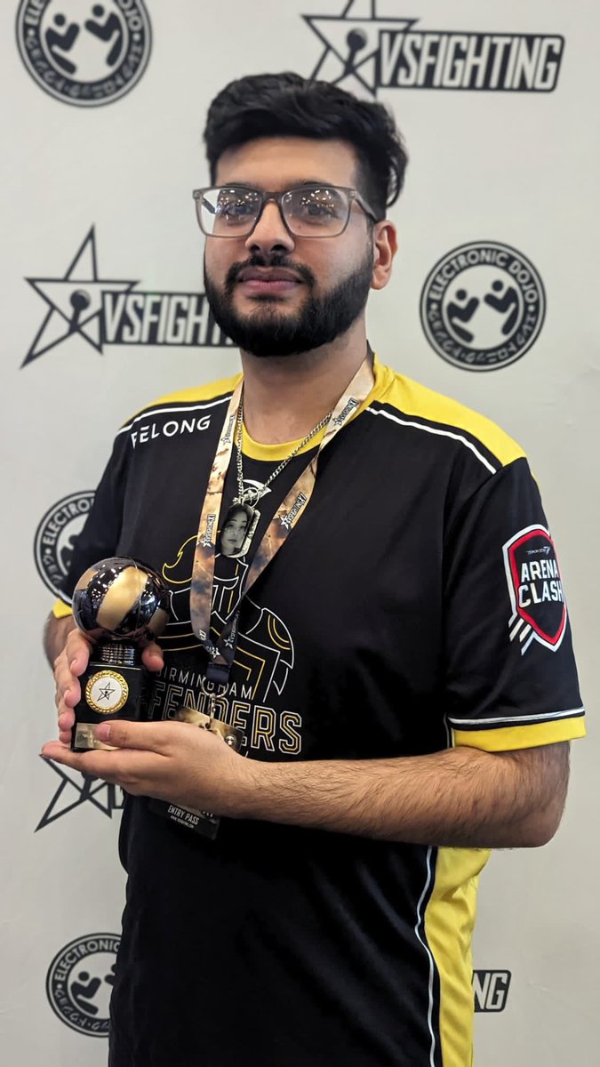 Geowesome's tweet photo. Came top 3 in Tekken Ball at #VSF big thanks to @SlawSimulation and @Shirdel7221 for a great tournament 🙏🏽 https://t.co/NkG5RLuiAb