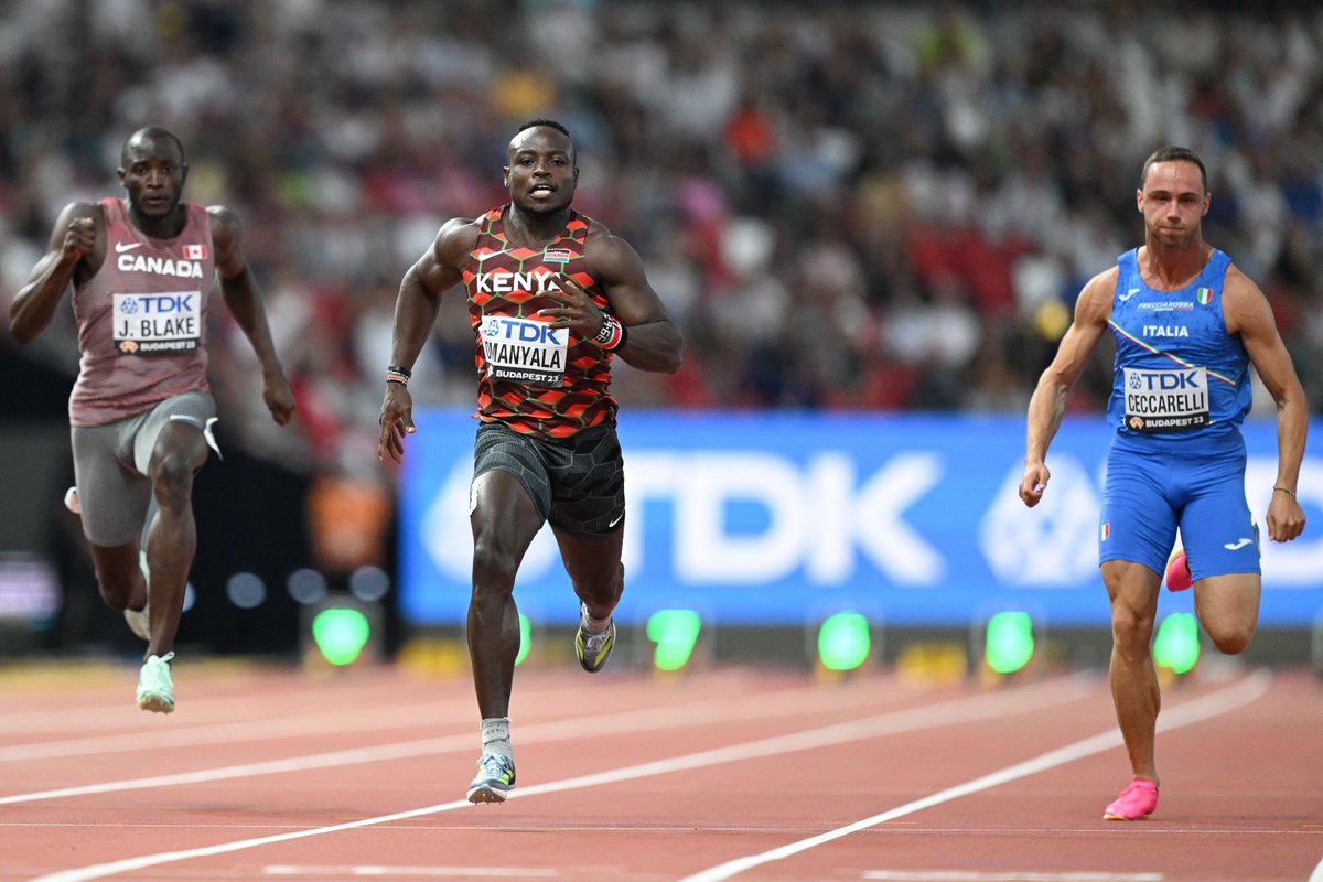 World Athletics (@worldathletics) on Twitter photo Better bring your 🍿 tomorrow.
🇯🇲's <a href="/ObliqueSeville/">Oblique Seville official</a> clocks a 9.86 PB as the fastest performer in the men's 100m heats as all the favourites punch their tickets to tomorrow's semi-finals.
#WorldAthleticsChamps Better bring your 🍿 tomorrow.
🇯🇲's <a href="/ObliqueSeville/">Oblique Seville official</a> clocks a 9.86 PB as the fastest performer in the men's 100m heats as all the favourites punch their tickets to tomorrow's semi-finals.
#WorldAthleticsChamps