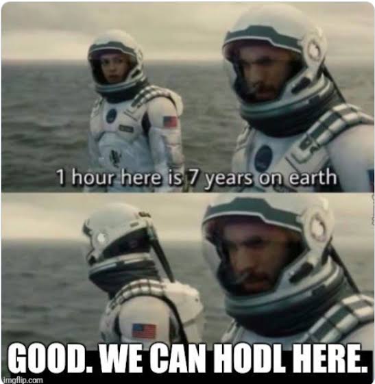 Good, We can #hodl here.