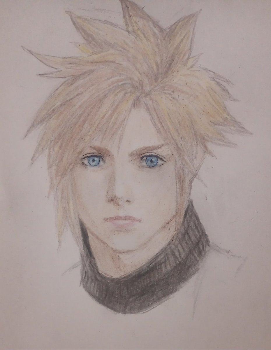 Elden_YL's tweet photo. quiero volver a dibujar, pero siempre termino abandonando el hobby 😔

esta semana dibuje a Cloud, espero poder seguir motivado porque dibujar es una parte de mí https://t.co/fpopa4BWcN