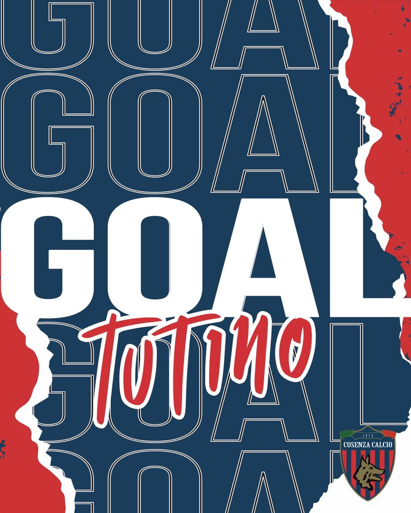 CosenzaOfficial's tweet photo. GOL GOOL GOOOL DEL COSENZA ❤️🔥💙
20’ Tutino ci porta in vantaggio. Gelido dal dischetto il nostro numero 9 🐺
#COSASC è 1️⃣-0️⃣
#ForzaLupi https://t.co/G6s2jneREJ
