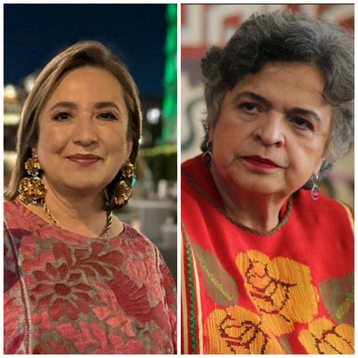 ATENCIÓN!

Siendo realistas y como van las cosas en el Frente Amplio por México, lo más probable es que la final quede entre Xóchitl Gálvez y Beatriz Paredes.

¿ Quién les gustaría que quedara ?

Xóchitl Gálvez    🔄
Beatriz Paredes ❤️

🔄                                      ❤️