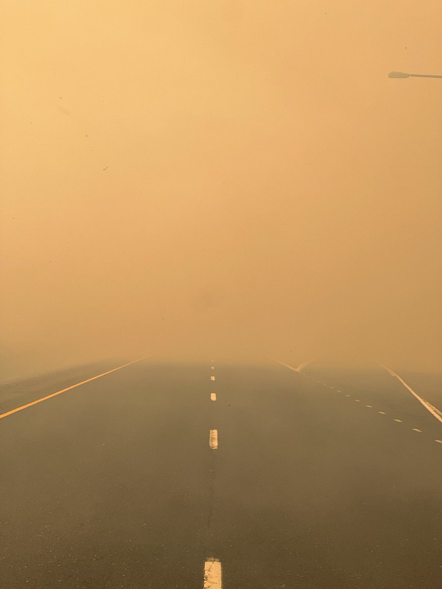 Current conditions on I-90 at Salnave Rd./SR 902 interchange at milepost 264(ish). 

I-90 remains CLOSED from MP 257-277 (Tyler to US 2)