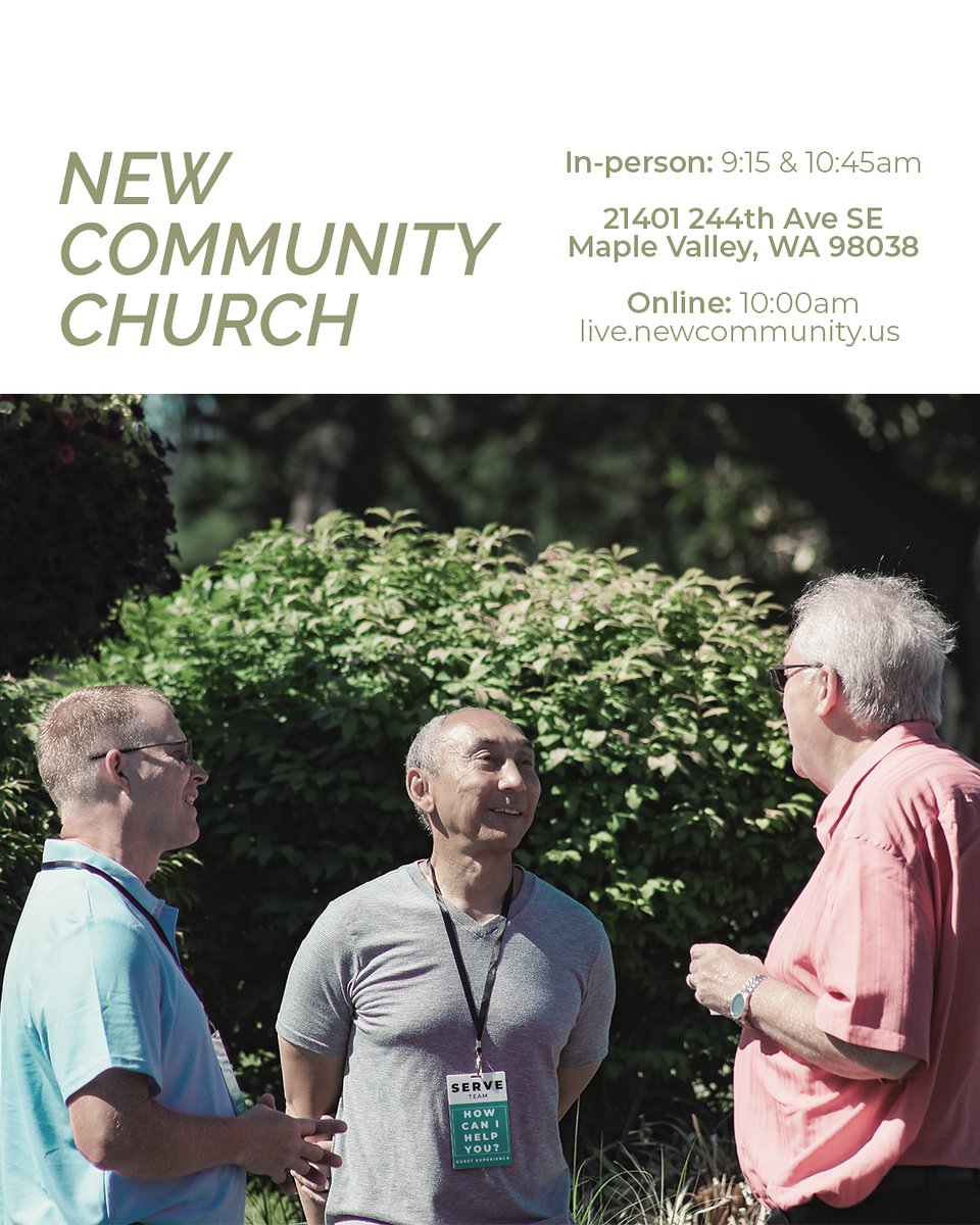 newcommunityus's tweet photo. Join us as we come together to worship our awesome God!

It's a great chance to connect with a loving community that will support you on your journey. Meet us this Sunday!

#NewCommunityChurch #FaithIntoAction #SundayWorship #CommunityLove https://t.co/gxmtpOoF2V